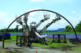 鋼製支保工建込みロボット