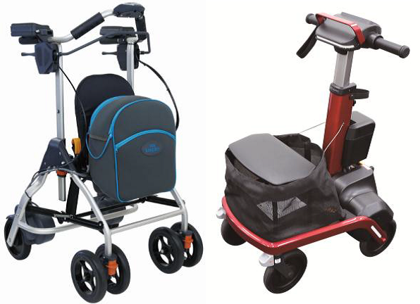 リトルキーパス（図左）／ロボットアシストウォーカーRT.1（図右）