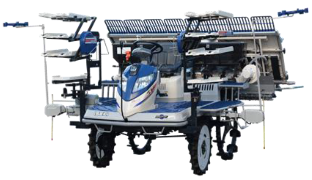 土壌センサー搭載型　可変施肥田植機