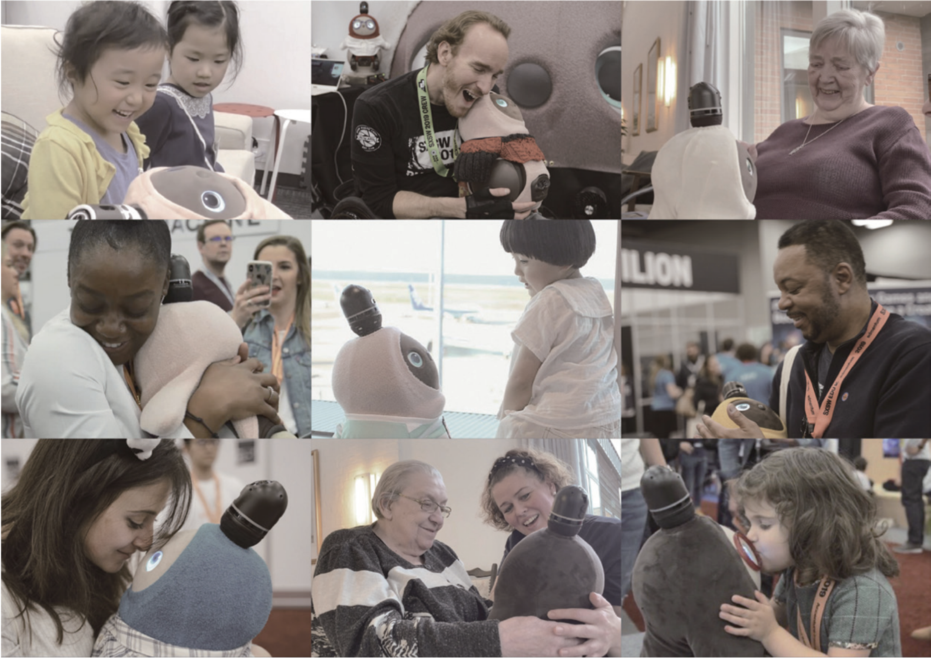 様々なシーンで活躍するLOVOT［らぼっと］