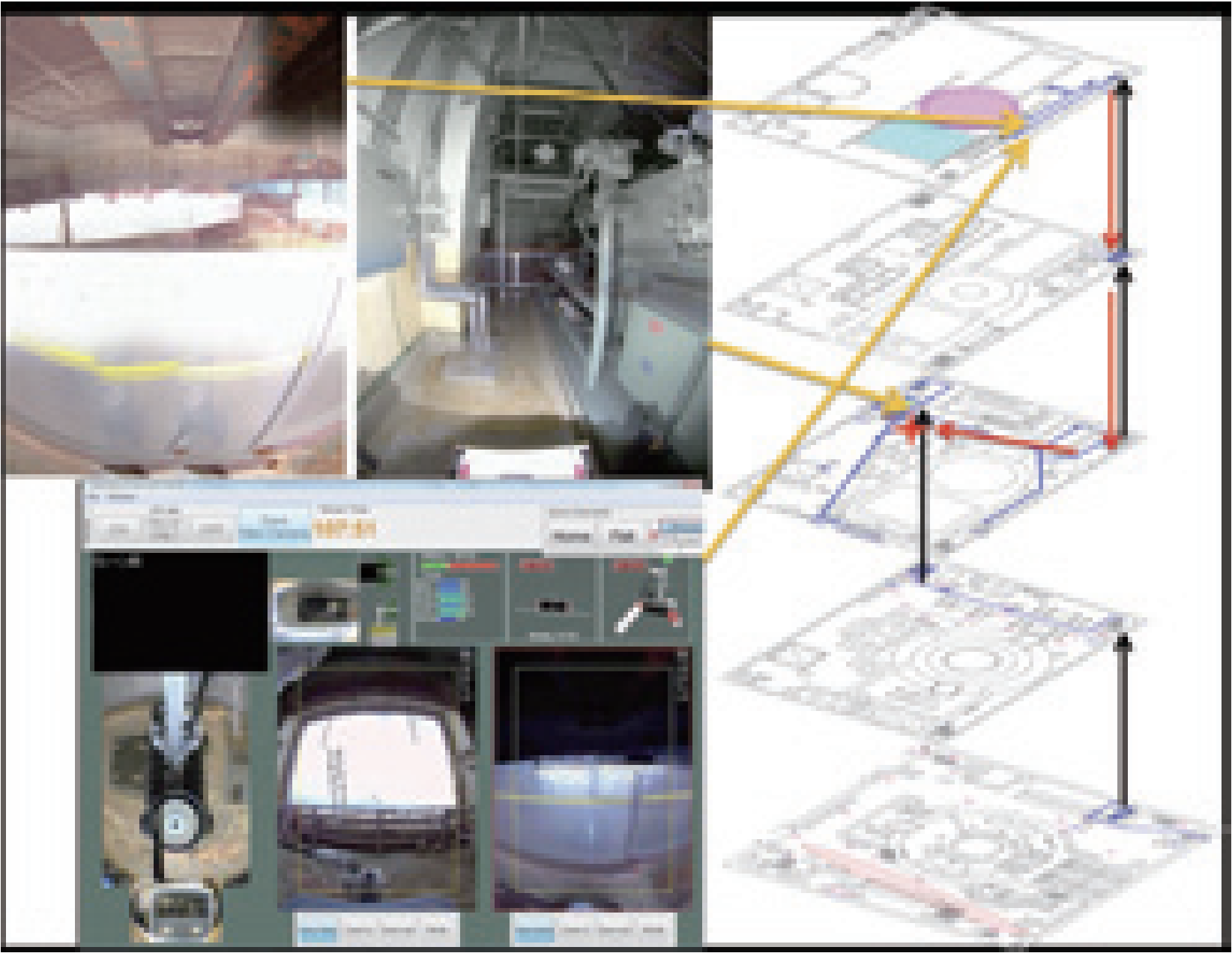 2011年10月20日に行われた2号建屋、1～5階の探索
