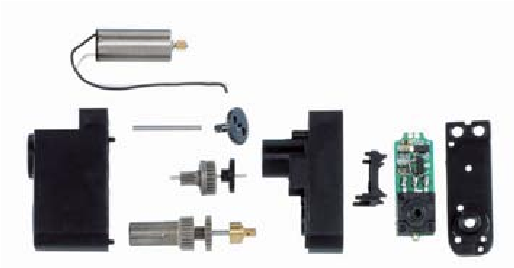 サーボユニットμの部品