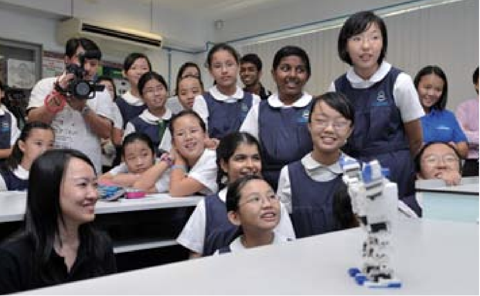 シンガポール環境授業風景