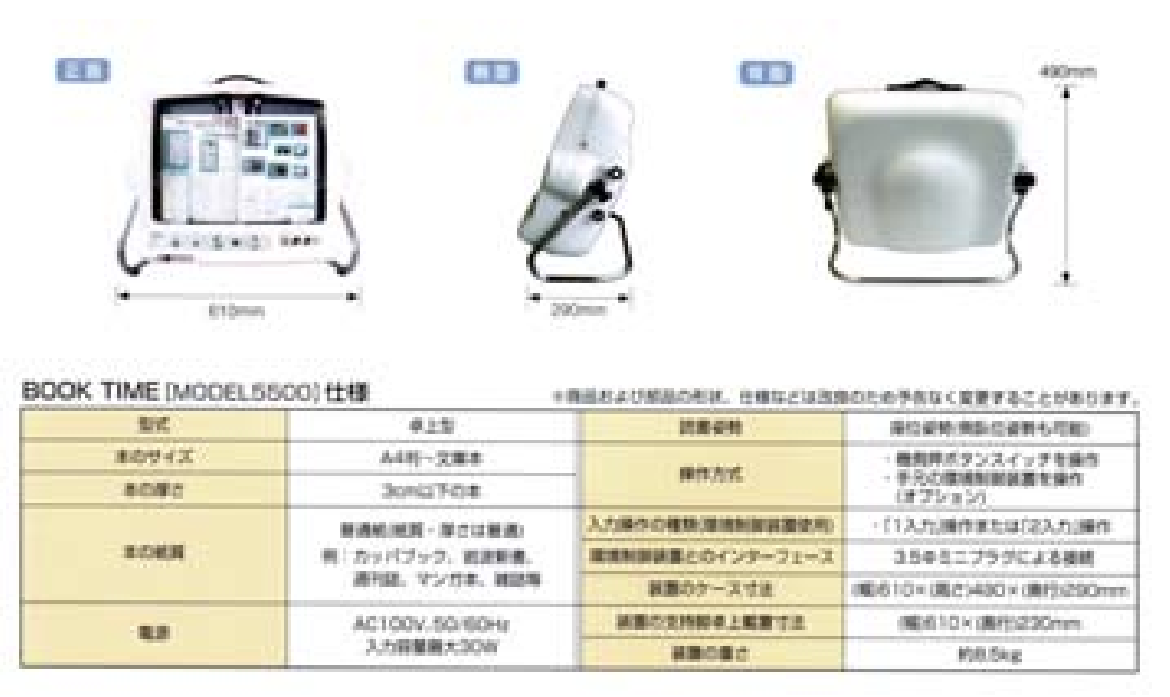 自動ページめくり器「ブックタイム」の技術的特徴