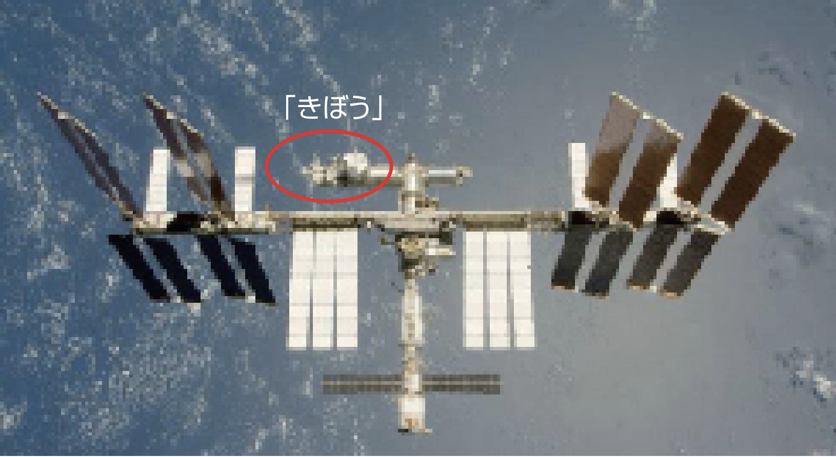 国際宇宙ステーション（ISS）の軌道上概観