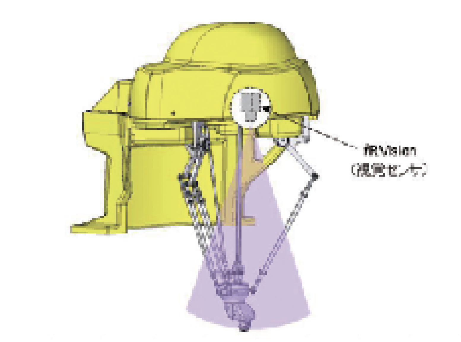 目を持った知能ロボット